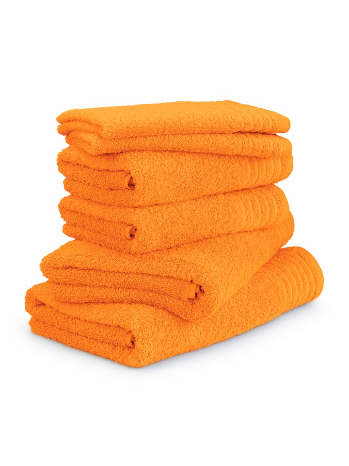 Möve Handtuchset New Classic 6-TLG in orange günstig kaufen onesize