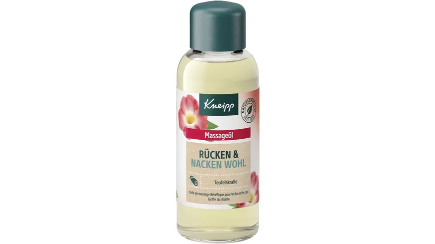 Kneipp Massageöl Rücken & Nacken Wohl 100 ml