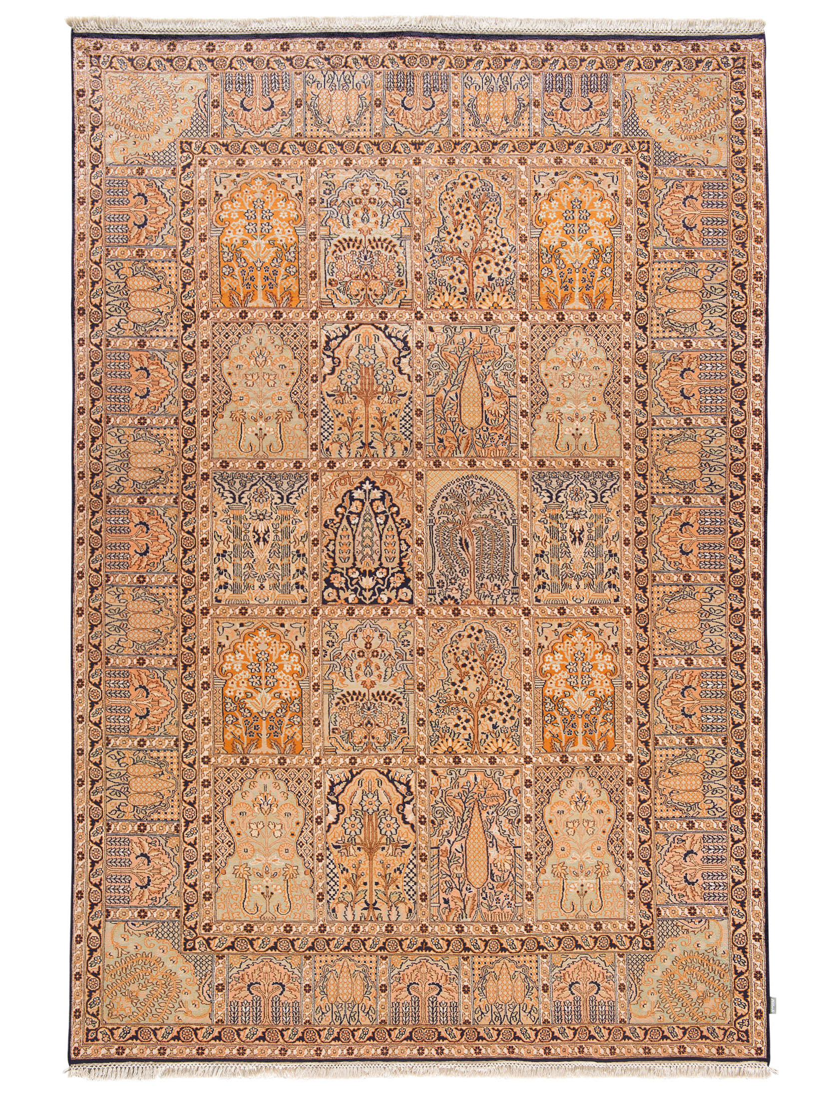 Kaschmir Seide 18/18 ca. 170 x 252 cm, Unikat / Einzelstück