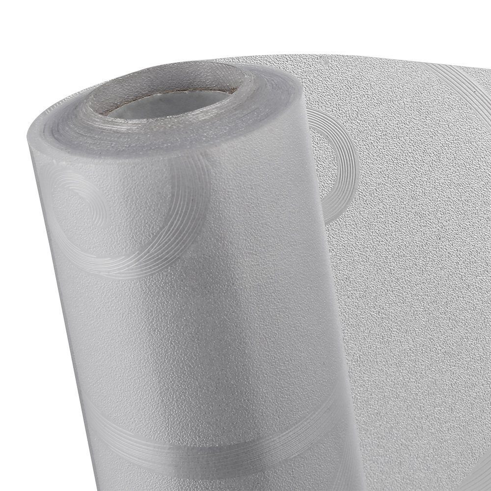 Fensterfolie Selbstklebend ohne Klebstoff Fensterfolie Statisch Folie mit Anti-UV, iscooter, Fensterfolie Streifenfolie Dekofolie, Statisch Folie 90 * 500CM
