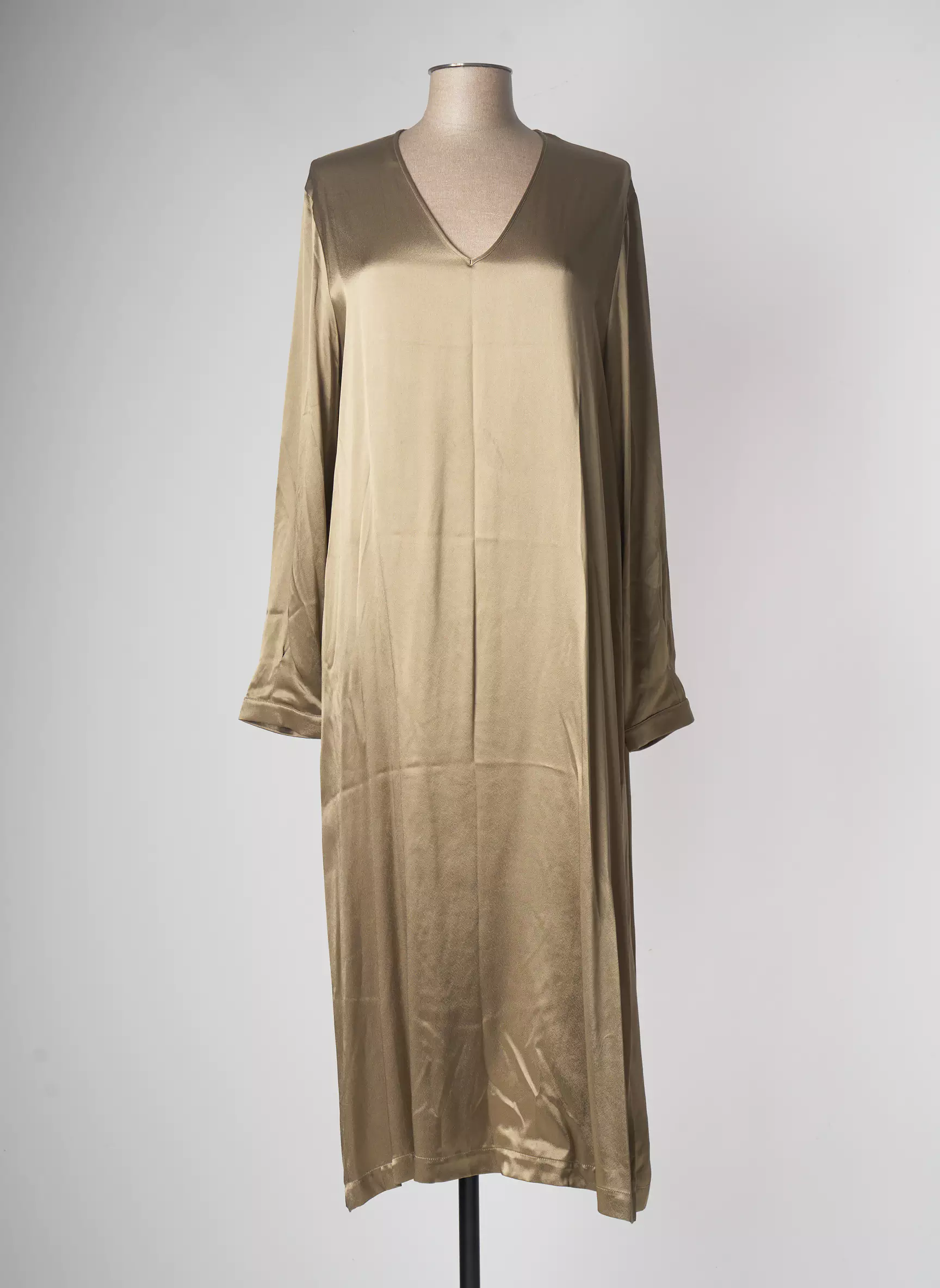 Floor Robes Longues Femme couleur vert