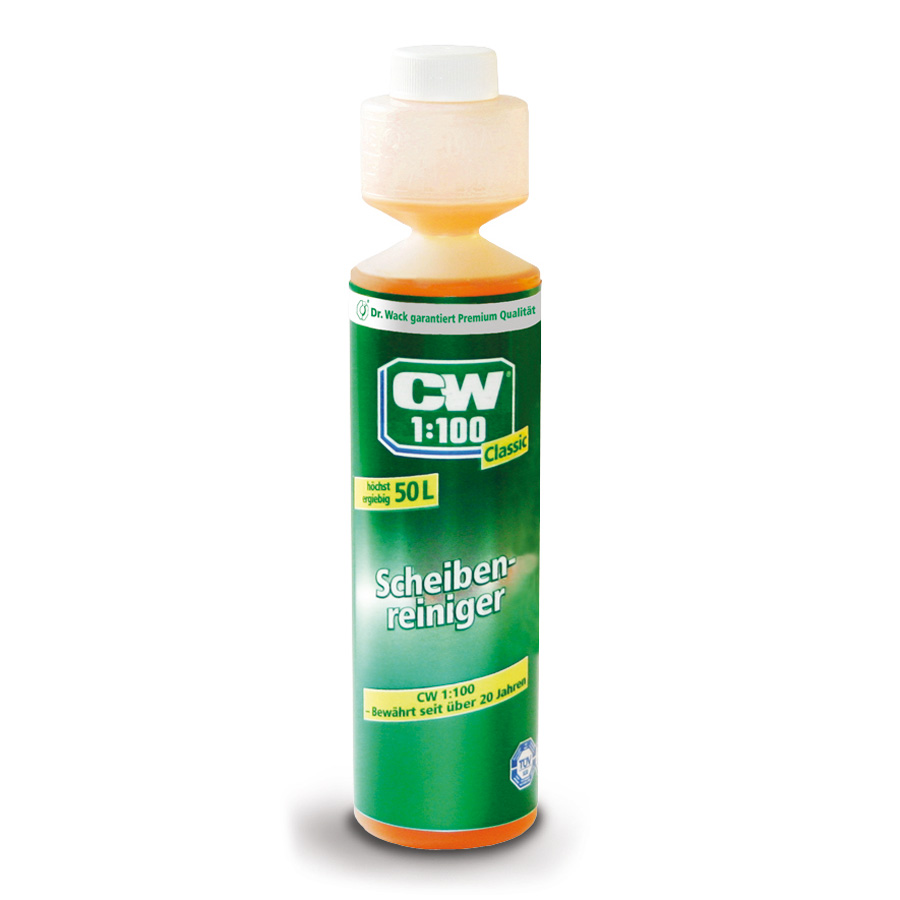 Dr. Wack CW 1:100 Classic Scheibenreiniger für die Scheibenwaschanlage  250 ml - ATU
