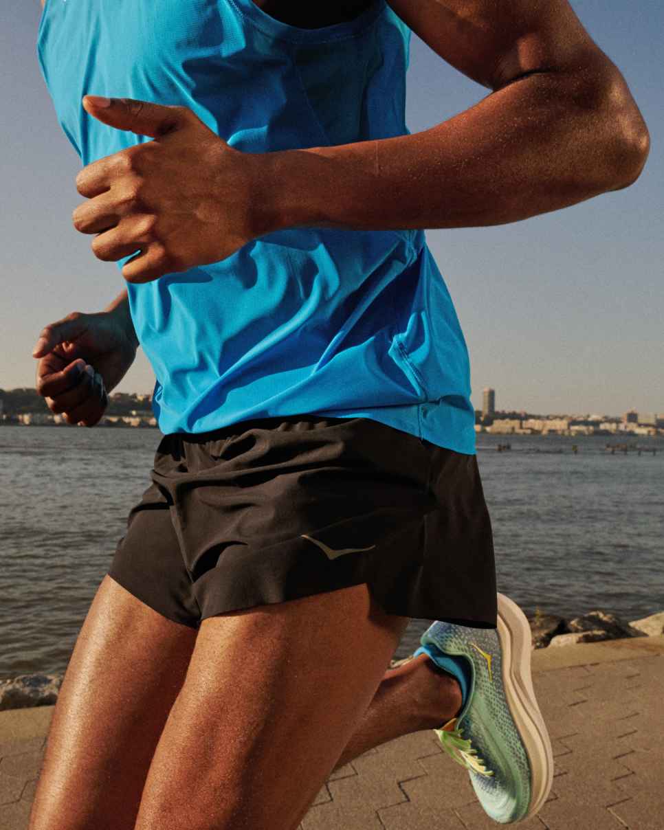 Race Day Split Short Black