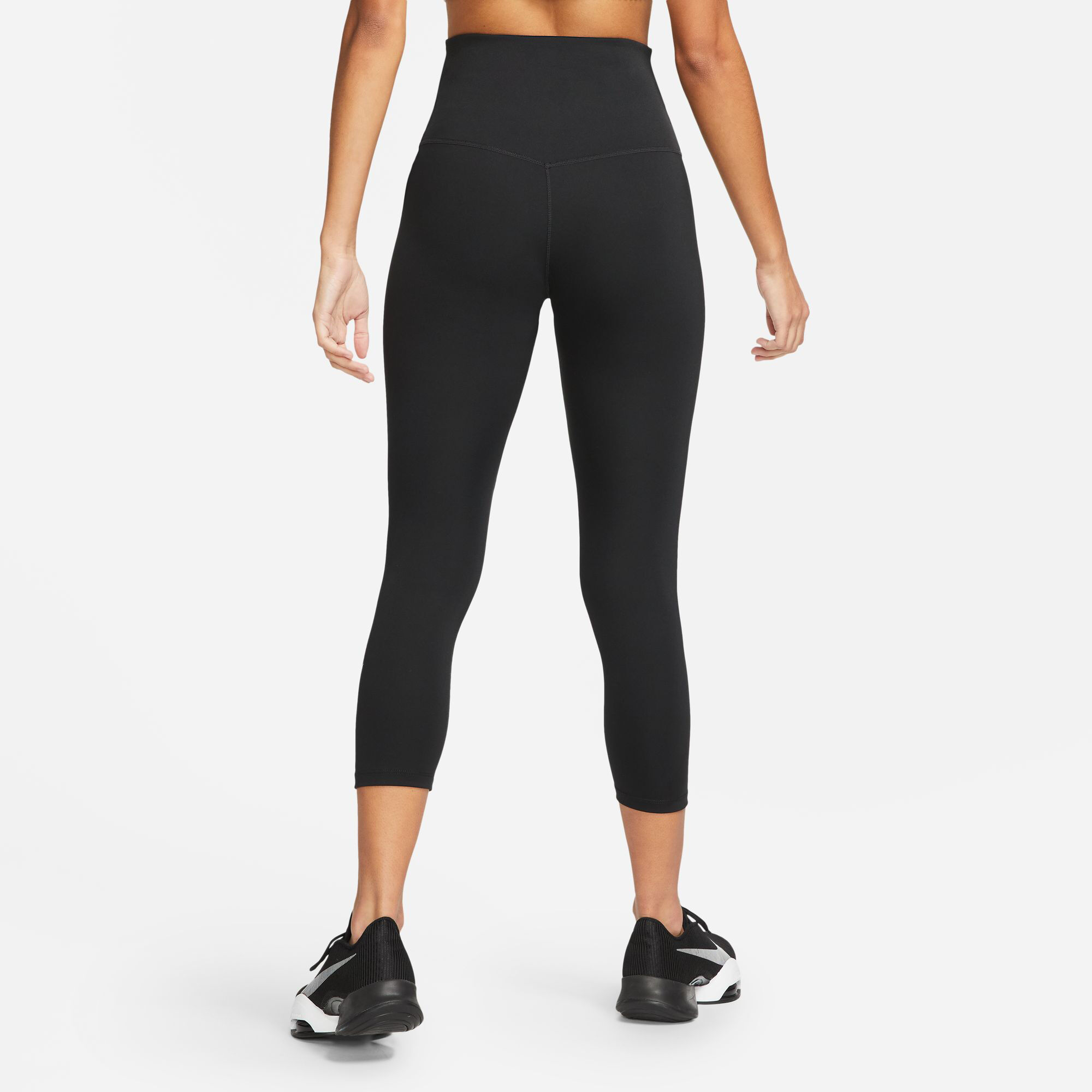 Dri-Fit One High-Rise Crop Tight Damen - Schwarz