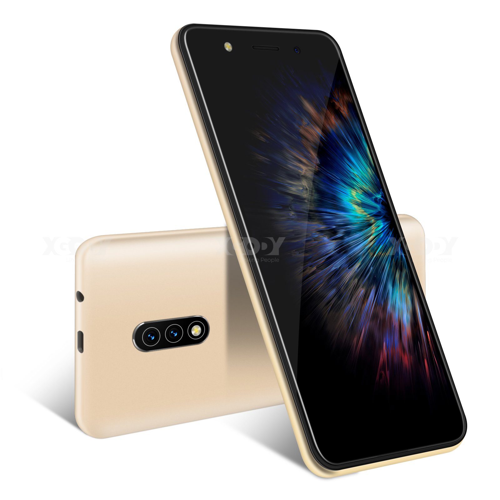 Ulife XGODY Mate 10, 2500 mAh, 1GB RAM, 8GB ROM, Android 8.1, 3G Smartphone (5 Zoll, 8 GB Speicherplatz, 5 MP Kamera, Gesichtserkennung, Dual-SIM)