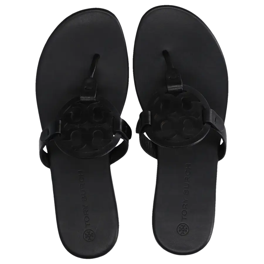 Tory Burch - Zehentrenner MIILLER Ziegenleder - schwarz