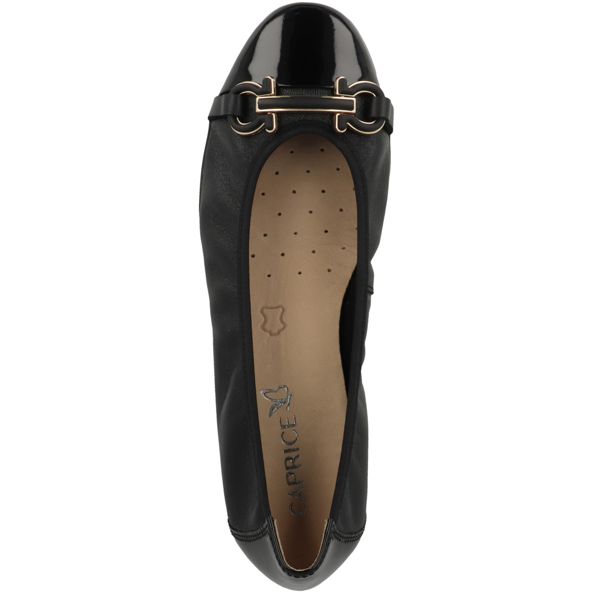 CAPRICE 9-22172-20 Ballerinas schwarz