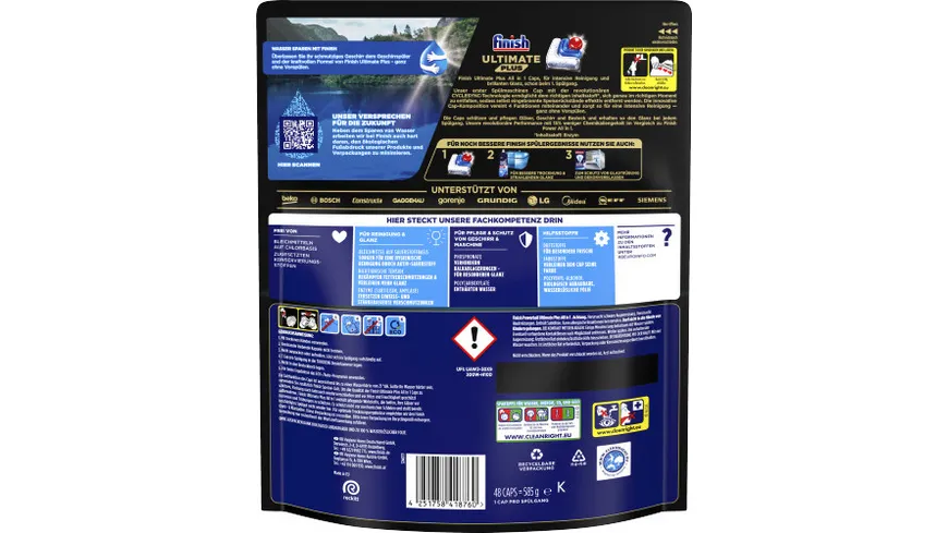 Finish Spülmaschinentabs Ultimate Plus All-in-1 Maxipack Regular