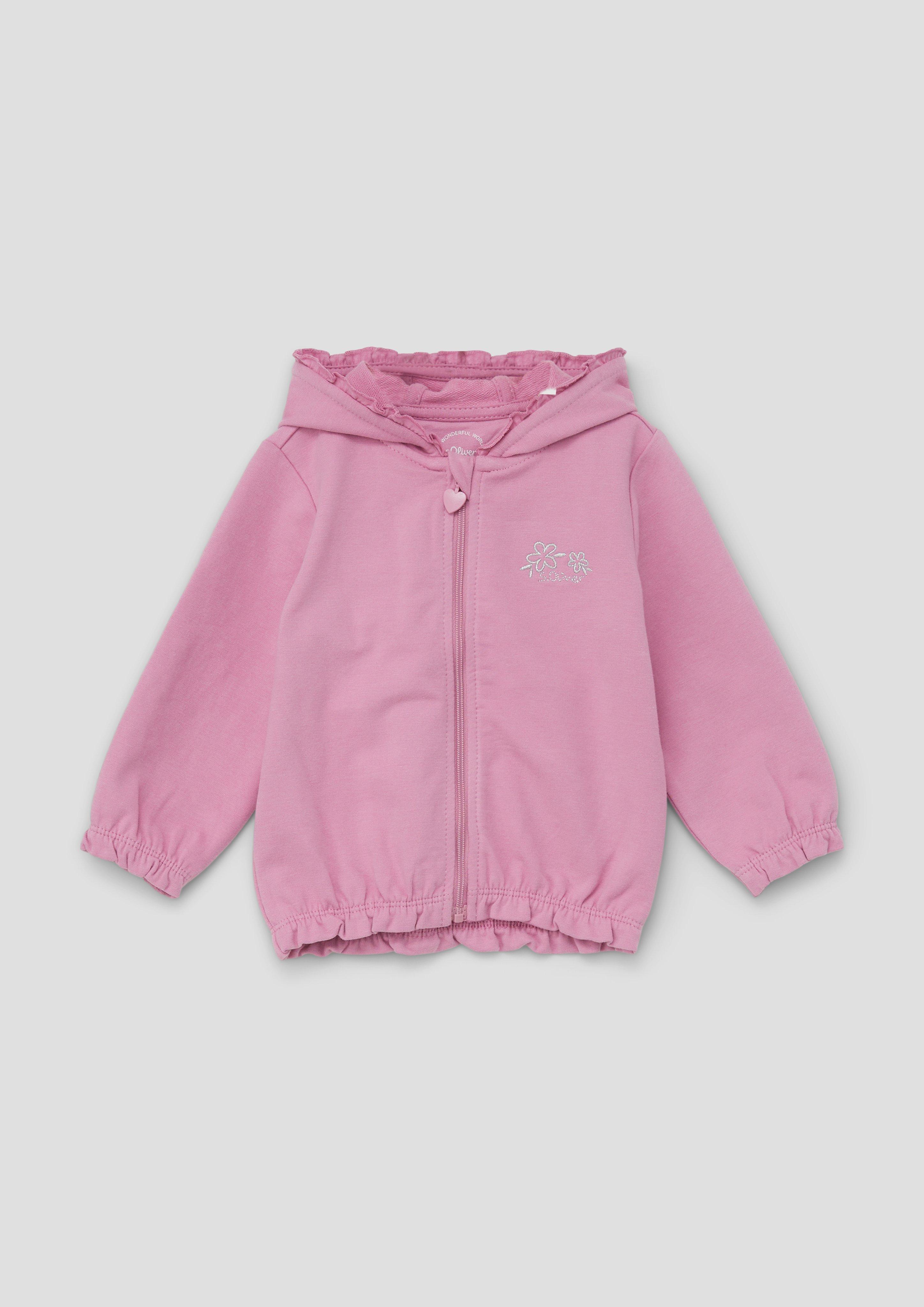 Sweatshirt-Jacke mit Kapuze  2142217-4410
