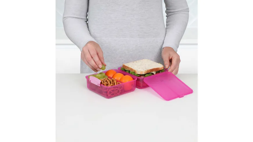 sistema Lunchbox BENTOBOX 1,65l Achtung: diesen Artikel gibt es in verschiedenen farblichen Ausführungen. Sie erhalten nur 1 Artikel (zufällige Auswahl im Lager). Eine Vorauswahl ist leider nicht möglich.