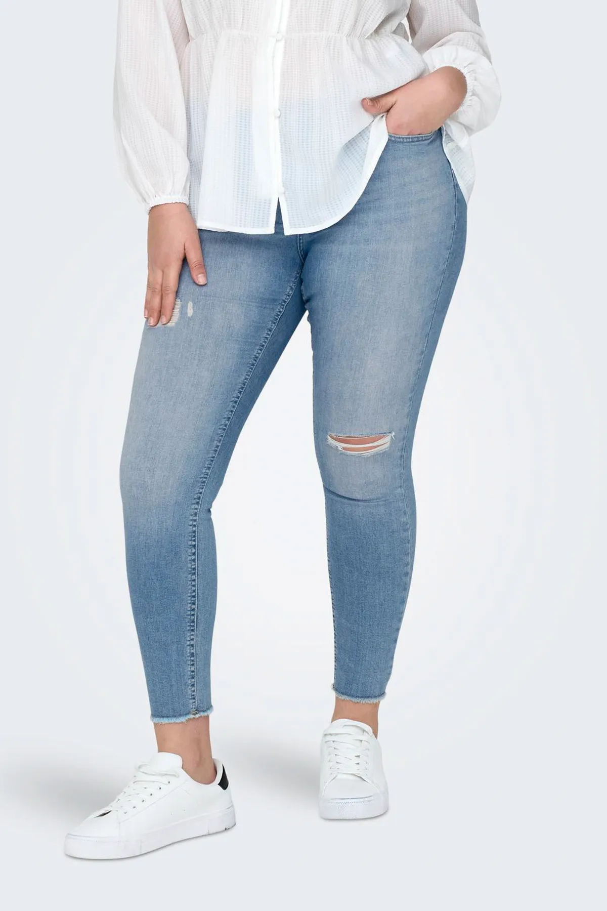 Only Carmakoma  CARWILLY REG SKINNY ANK RW DNM REA868