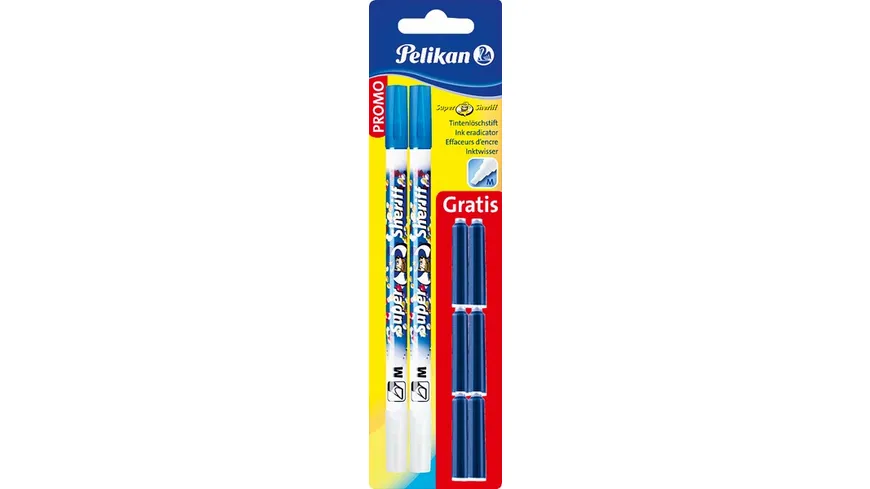 Pelikan Tintenlöscher Super Sheriff Promo mit Patronen