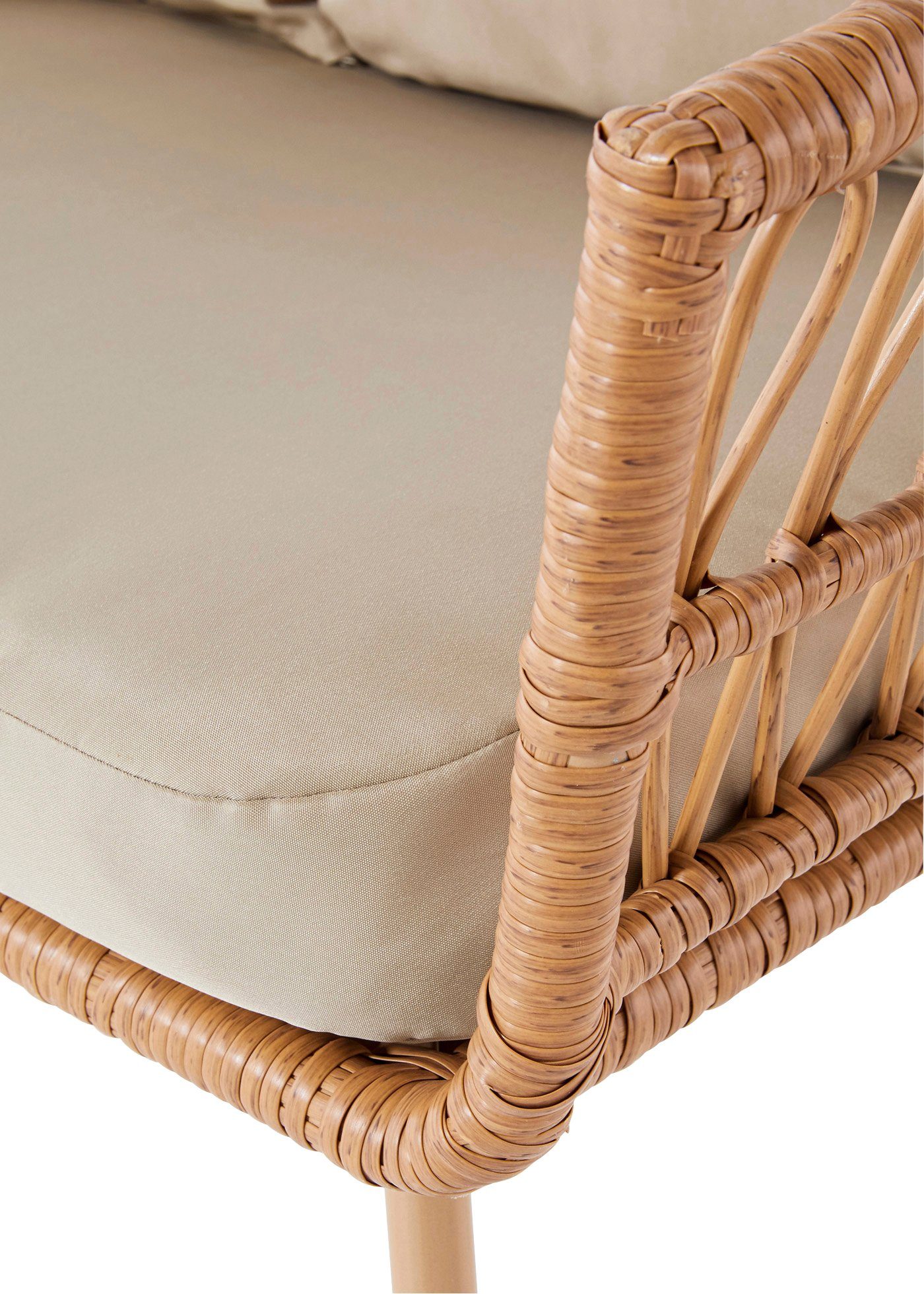 my Flair Gartenliege Mariane, Set, inkl. Hocker