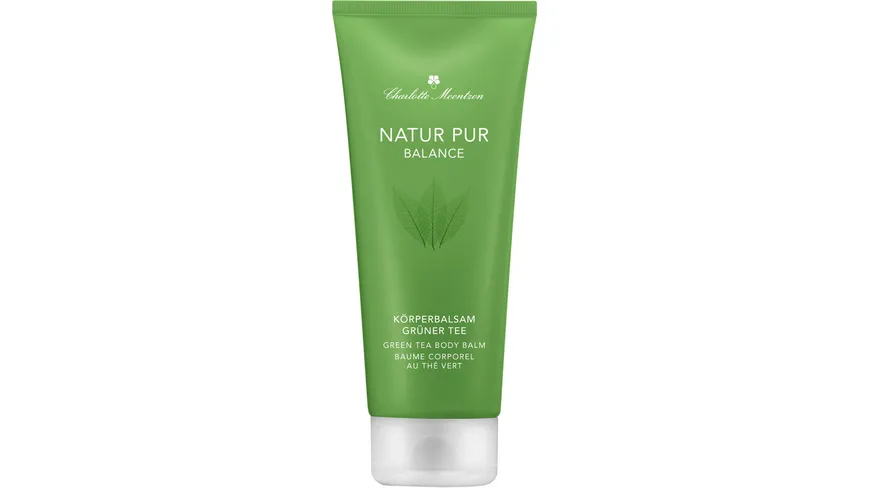 Charlotte Meentzen NATUR PUR BALANCE Körperbalsam Grüner Tee 200 ml