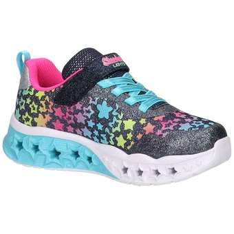 Skechers Shimmer Star Lights Sneaker in blau