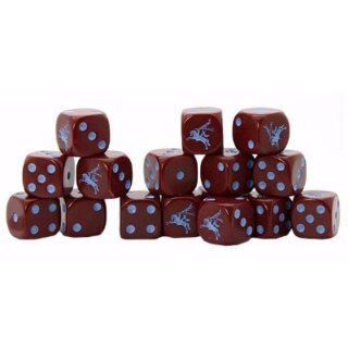 British Airborne D6 Dice (16)