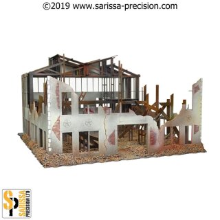 Stalingrad Tractor Plant & Entrance Set (28mm)