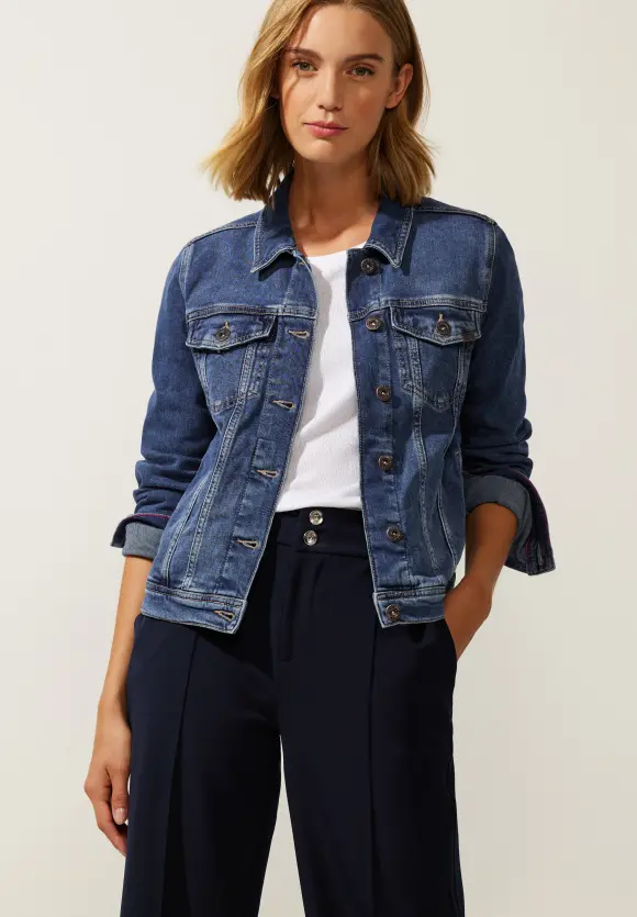 Street One Jeansjacke in Blau