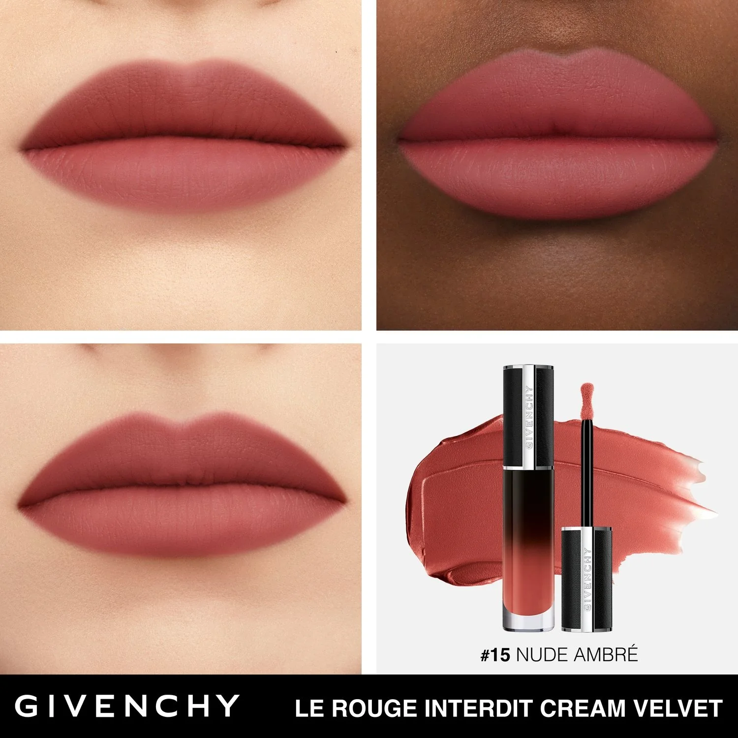 Le Rouge Interdit Batom Creme Veludo - Batom Matte