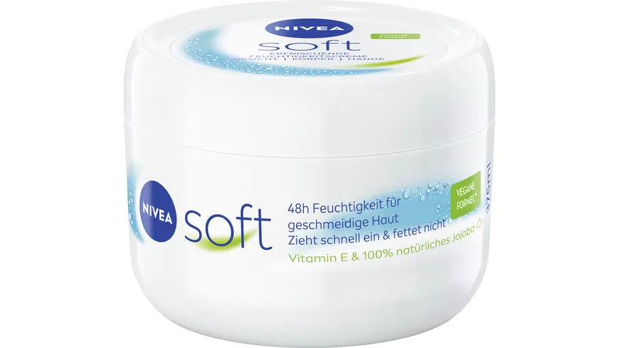 NIVEA soft Creme Erfrischende Feuchtigkeitscreme 375 ml