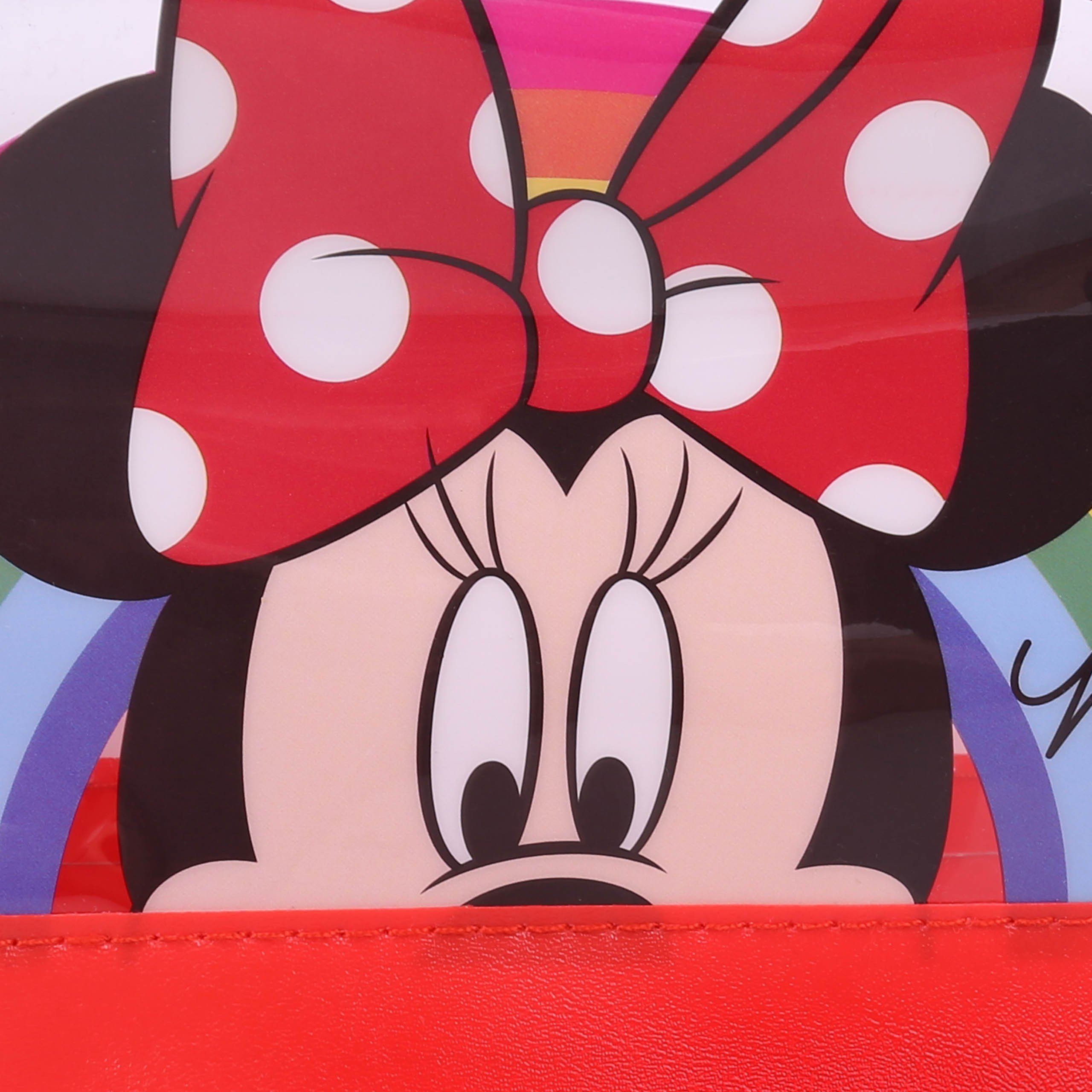 Sarcia.eu Kosmetiktasche Minnie Mouse Damen-Kosmetiktasche für Reisen, transparent, 9x6x13cm