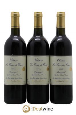 Château la Croix du Casse  1993 - Lot de 3 Bouteilles