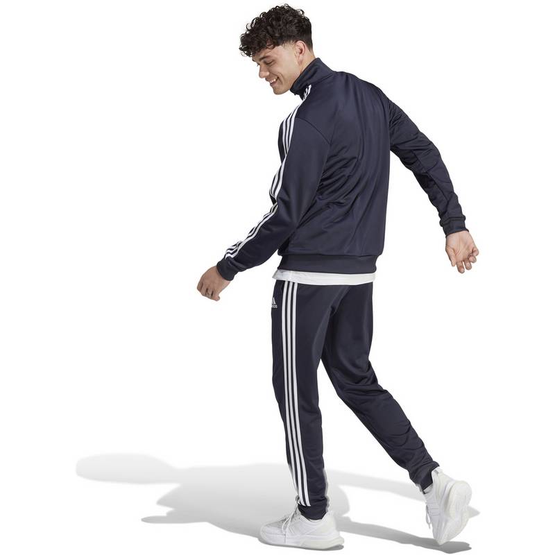 adidas BASIC 3-STREIFEN TRICOT Trainingsanzug Herren
