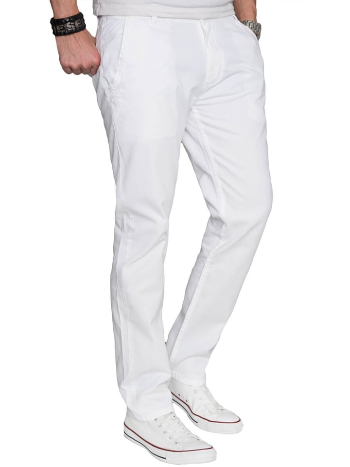 Alessandro Salvarini Jeans ASDaiily in Weiß günstig kaufen