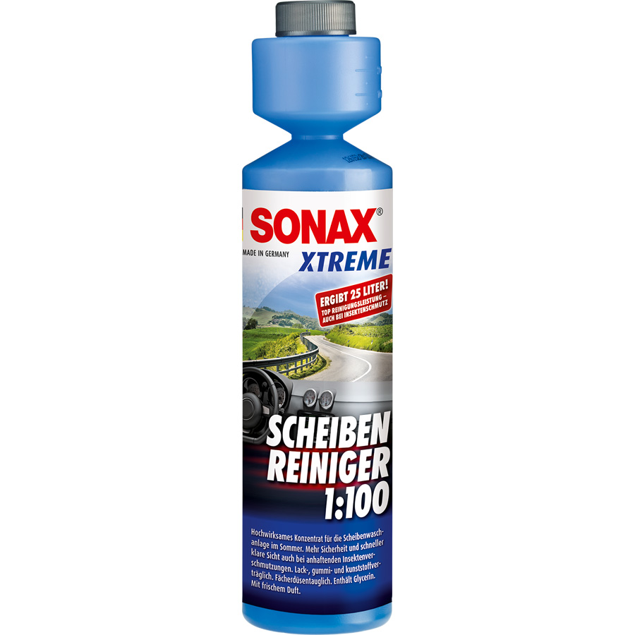 SONAX XTREME ScheibenReiniger, 1:100, NanoPro, 250 ml - ATU
