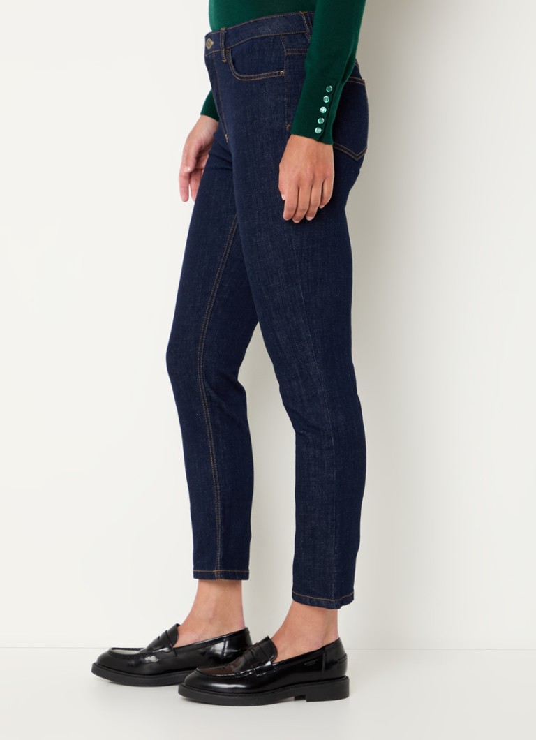 Gerard Darel Nausica korkeavyötäröiset kapeat crop-farkut, joissa tumma pesu