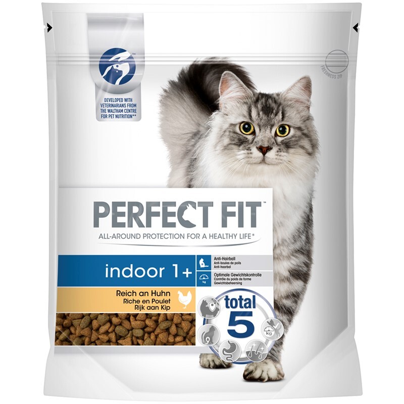 PERFECT FIT Trockenfutter PERFECT FIT Indoor 1+ Huhn 6x750 g
