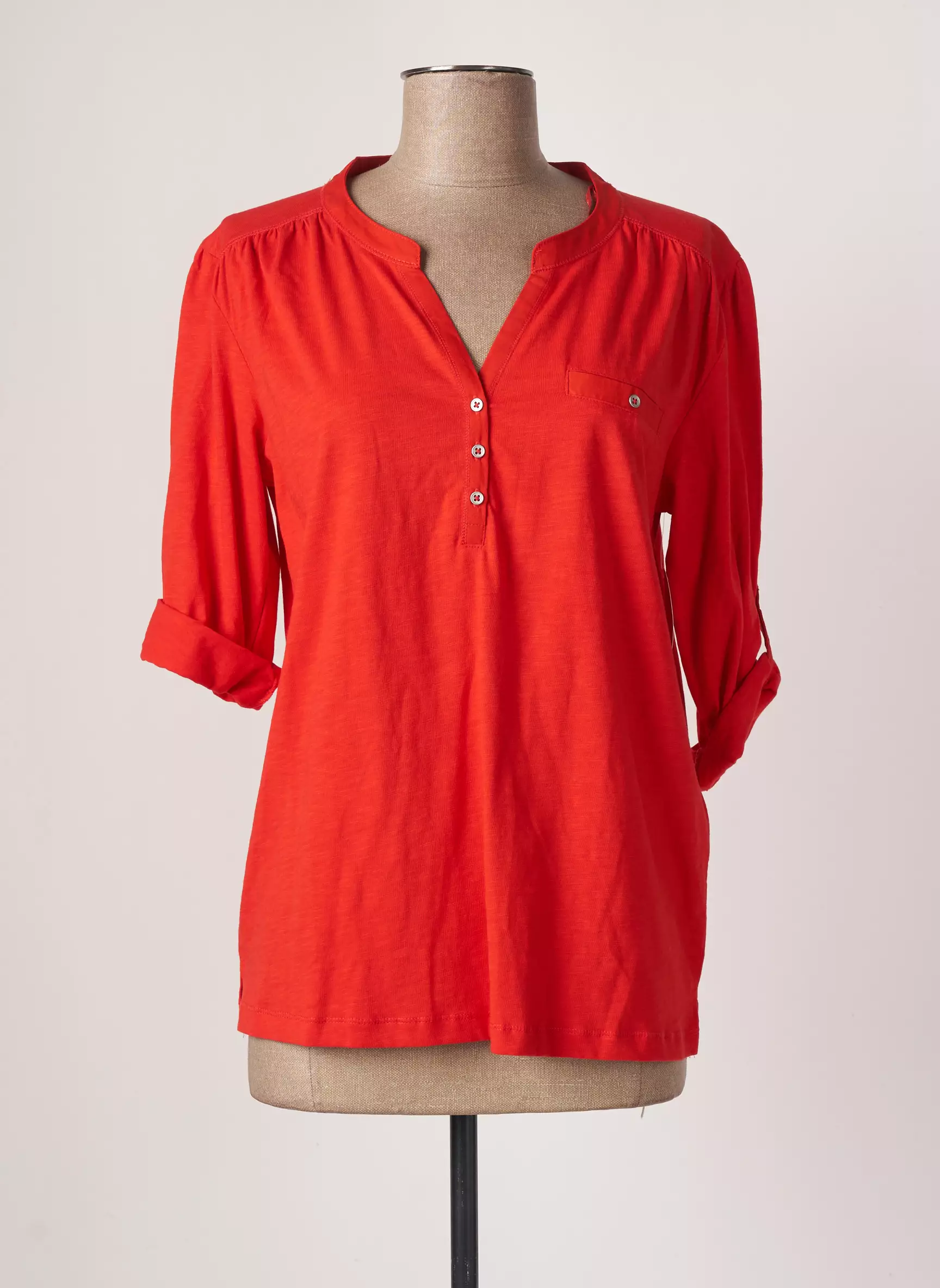 Stooker Women Tops Femme couleur rouge