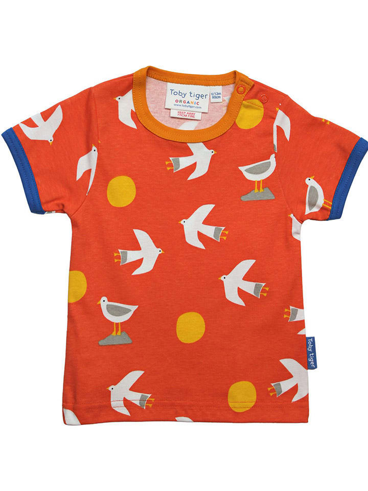 Toby Tiger Shirt in Rot günstig kaufen