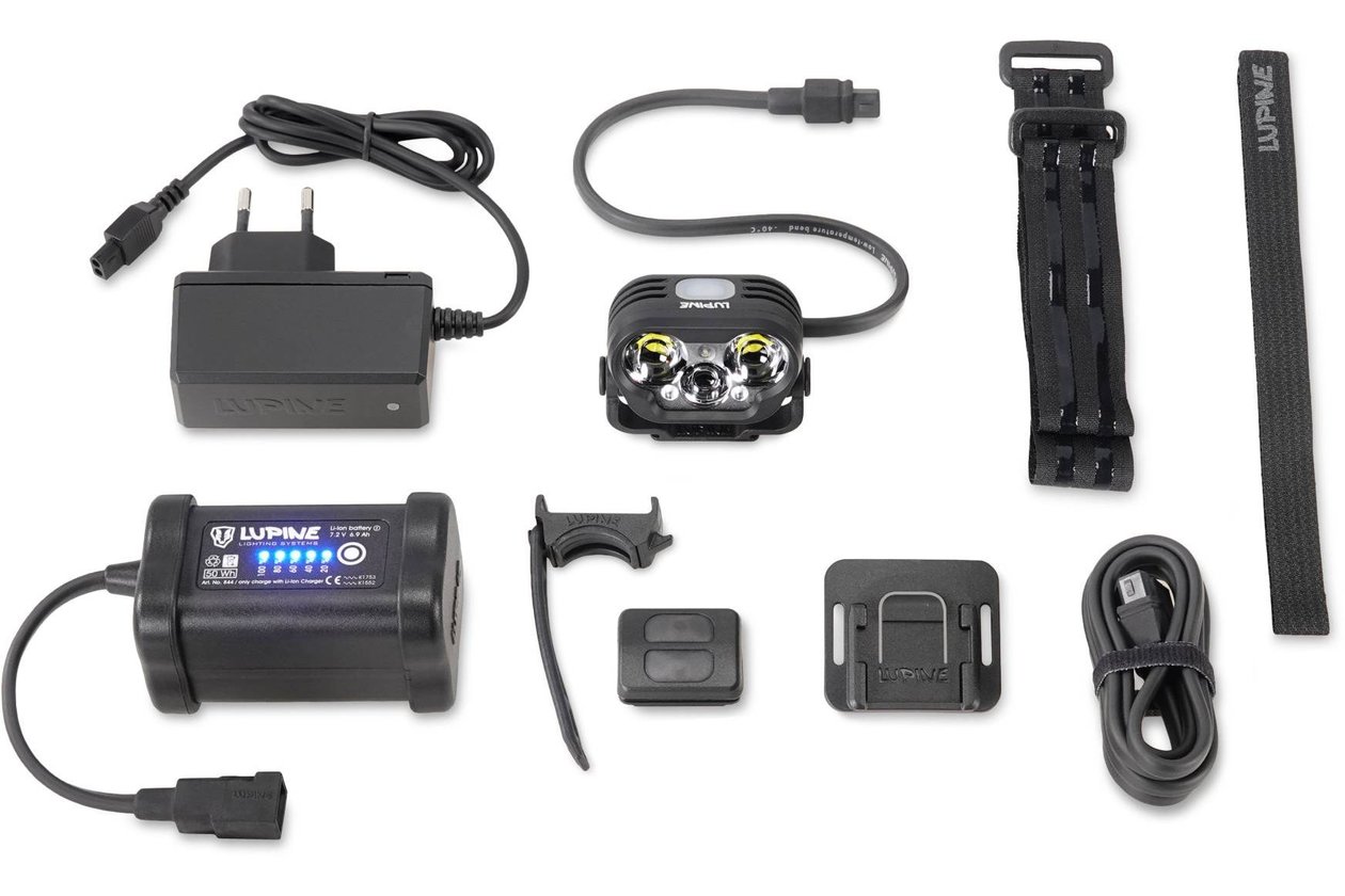 Lupine Blika R 7 Helmlampe 6.9 Ah SmartCore Akku Bluetooth