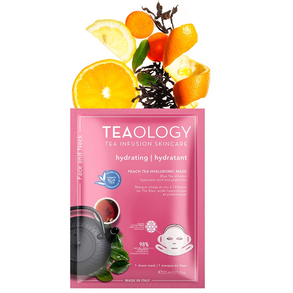 Teaology Peach Tea Hyaluronic Mask 21 g