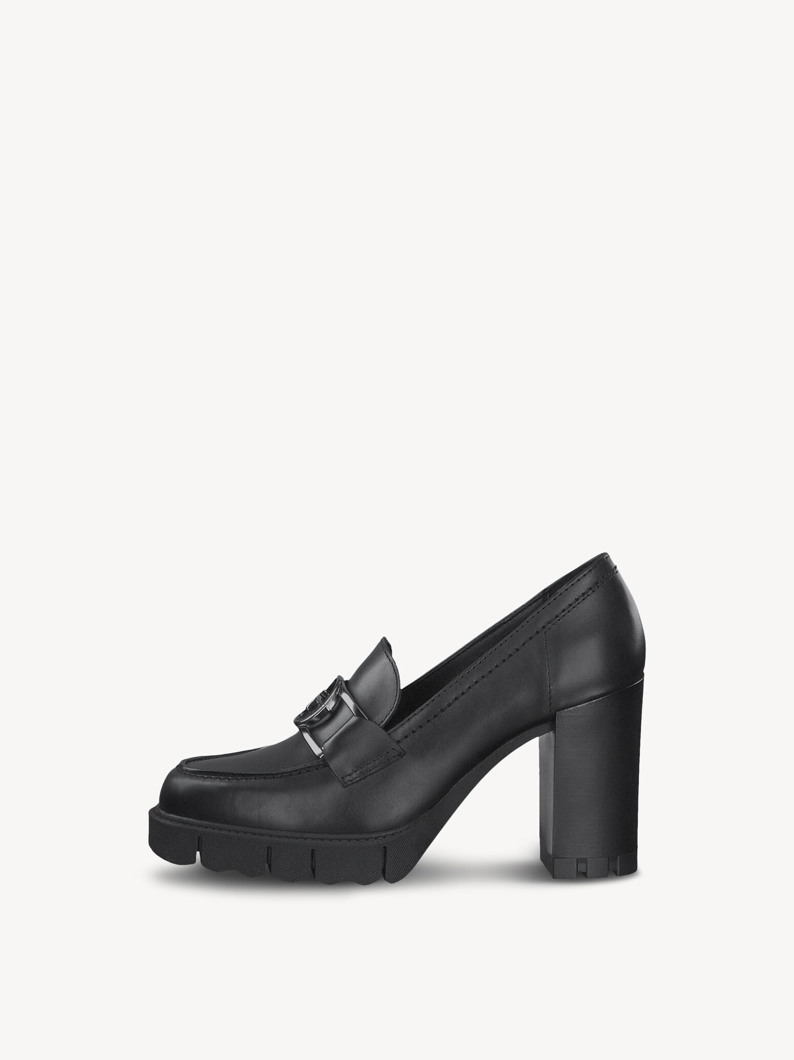 Trotteur en cuir - noir