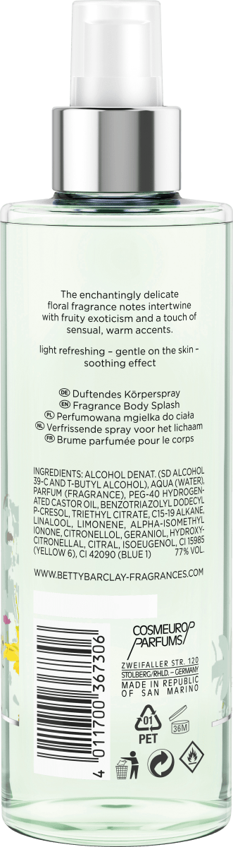 Tender Blossom Körperspray Body Mist, 250 ml