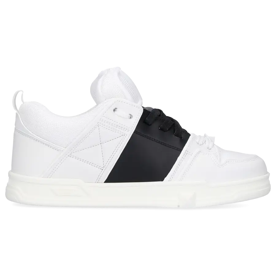 Valentino Garavani - Sneaker low OPEN SKATE Kalbsleder - weiß