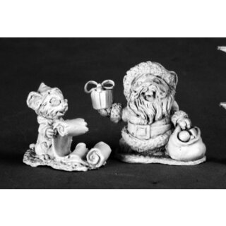 Santa Mousling and Helper (REA03543)