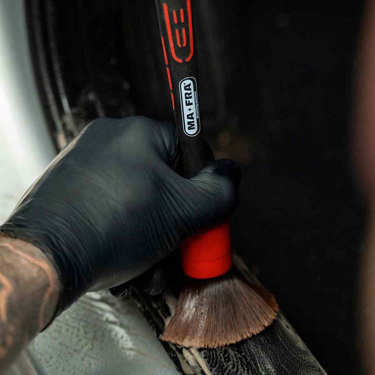 MA-FRA Detailing Brush Red 35mm