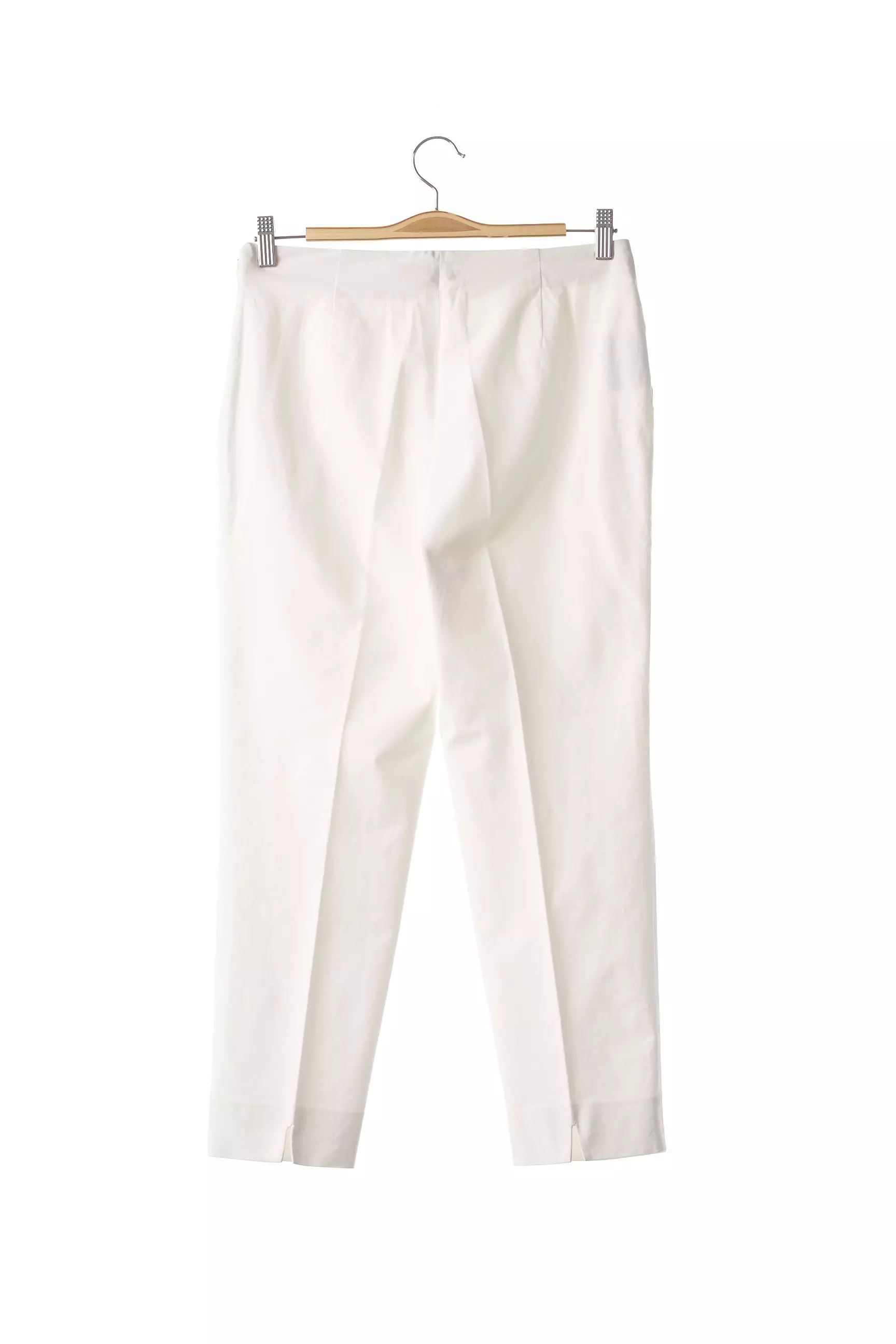 Piazza Sempione Pantalon7 8 Femme couleur blanc