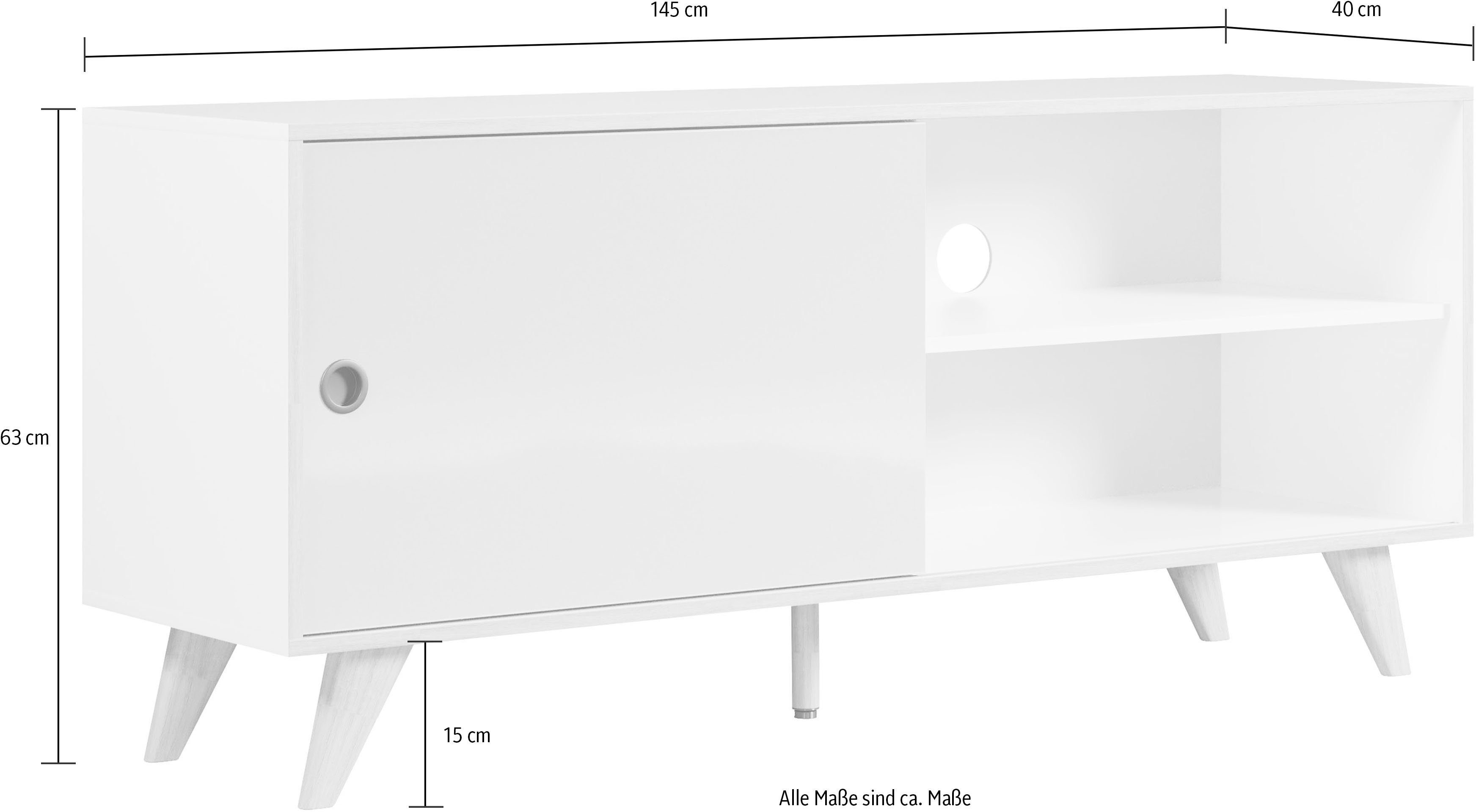 INTER-FURN Wohnzimmer-Set Adelaide, (3-St), Modernes Design