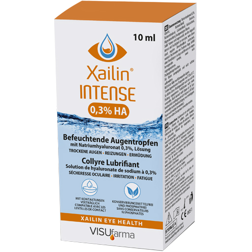 XAILIN Intense 0,3% HA Augentropfen  10 ml  Augentropfen