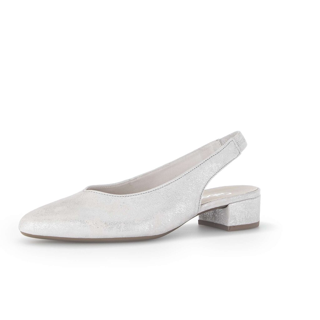 Gabor fashion Slingpumps silber