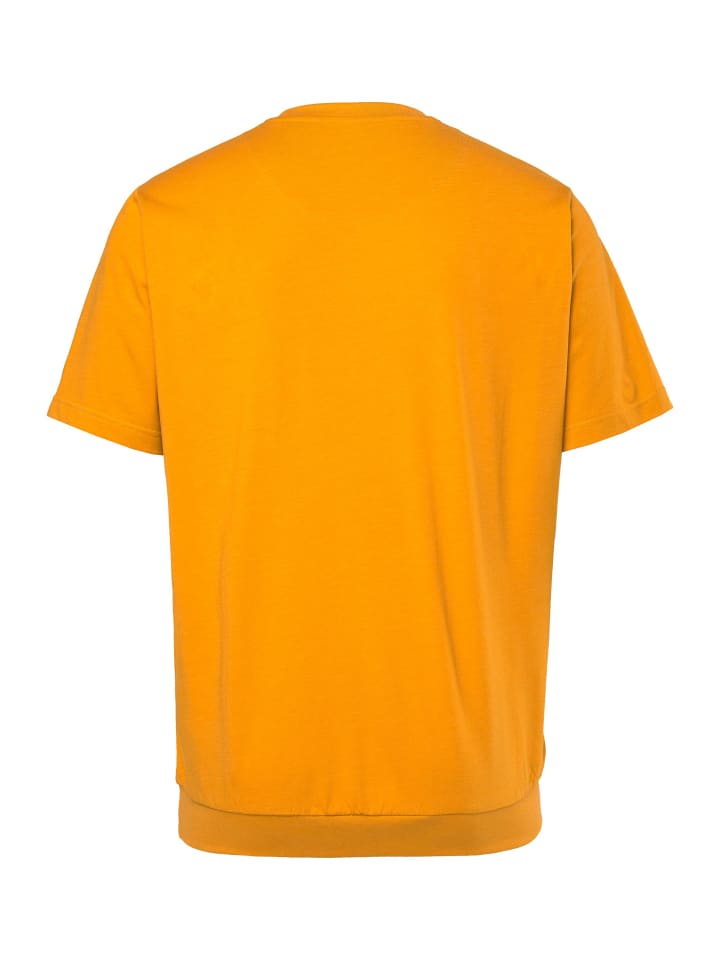 Men Plus Kurzarm T-Shirt in curry günstig kaufen