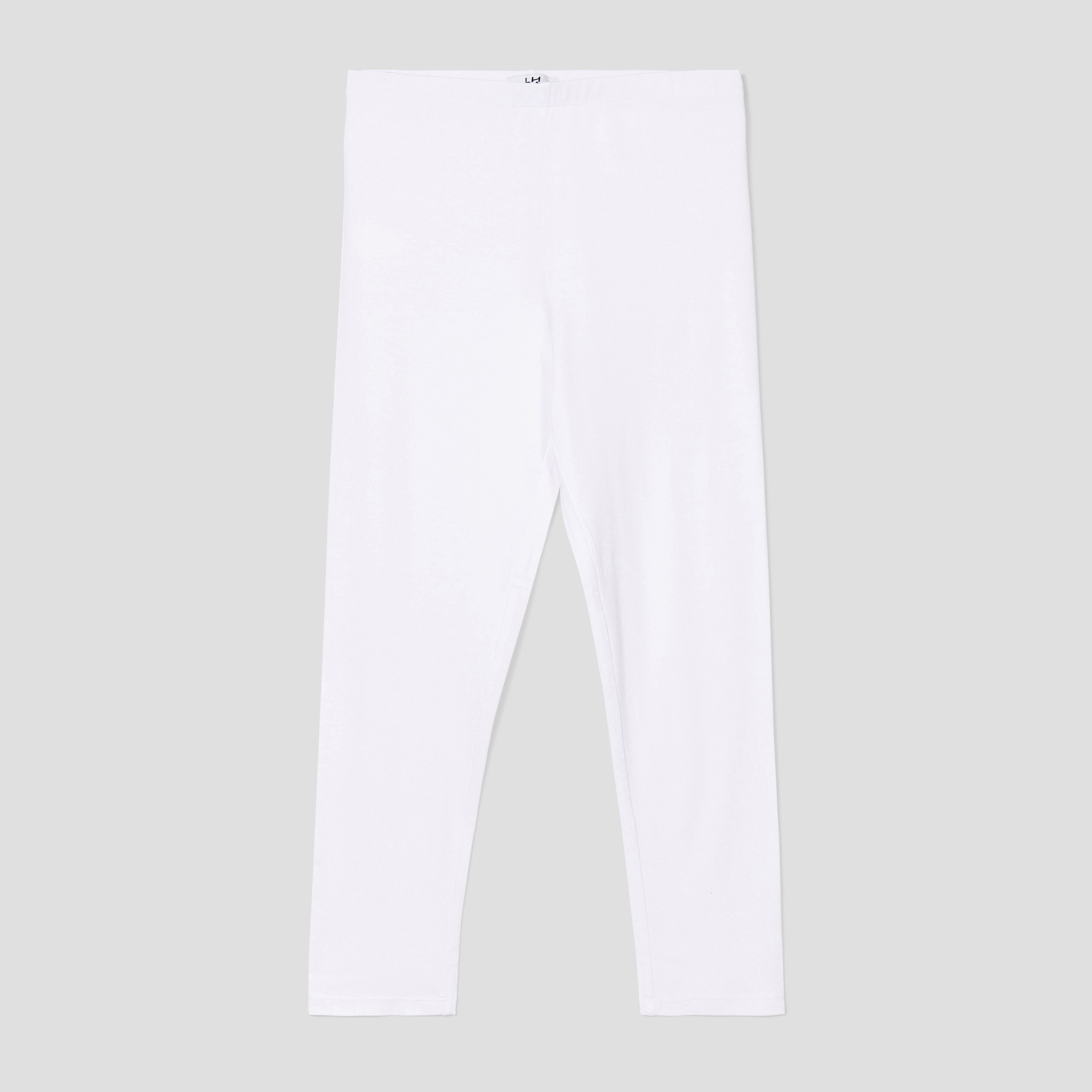 Legging élastiqué 7 8ème blanc femme | La Halle