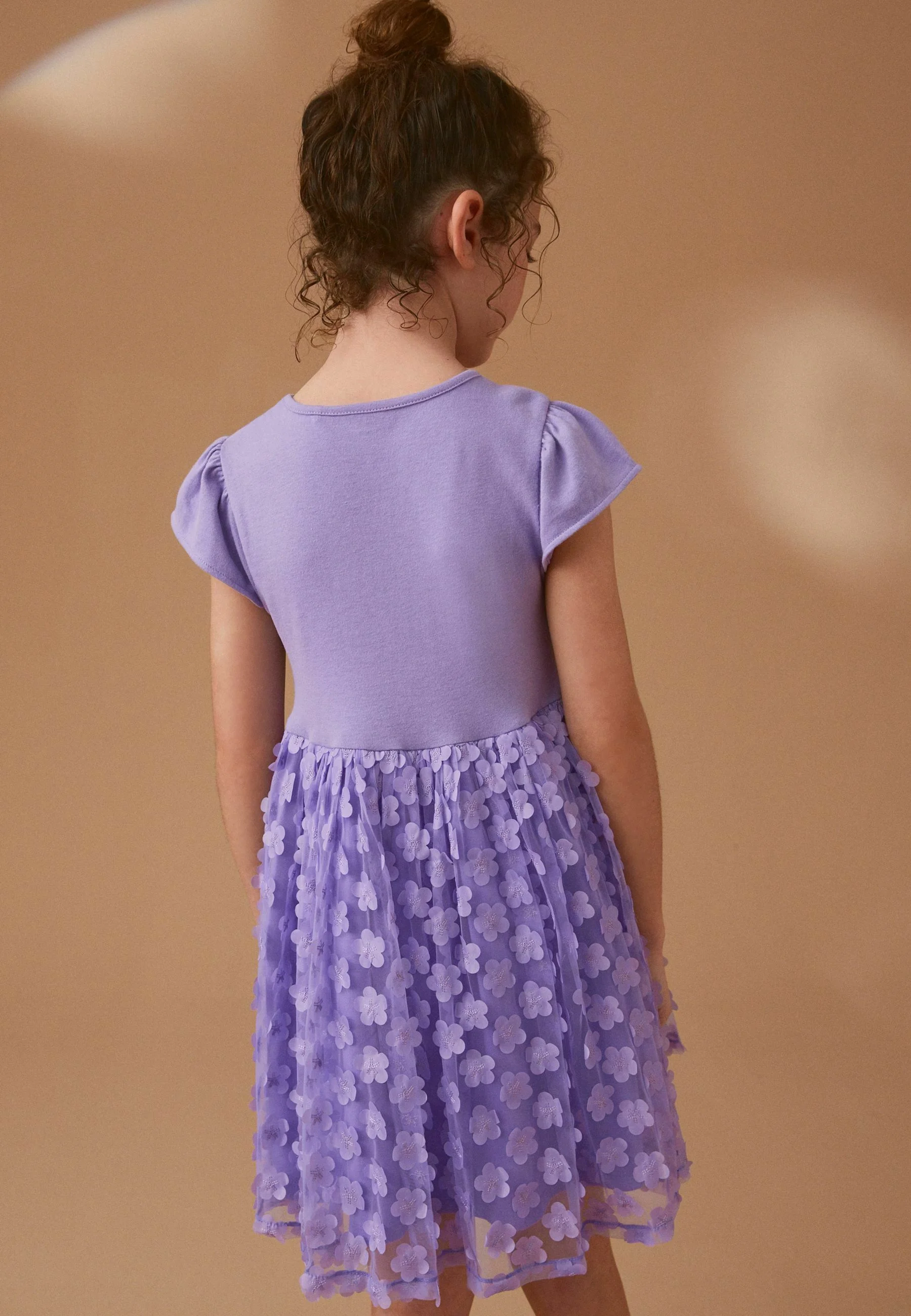 Siguiente 3D FLORAL REGULAR FIT - Vestido elegante