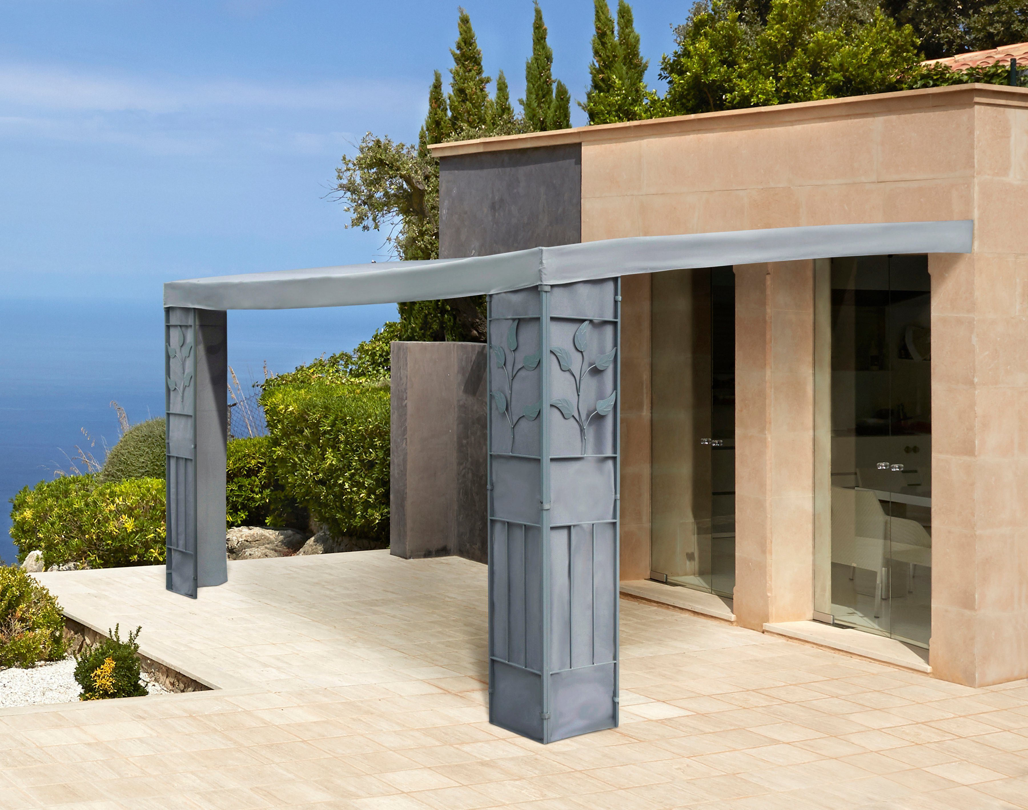 KONIFERA Anbaupavillon Kreta, BxT: 300x400 cm