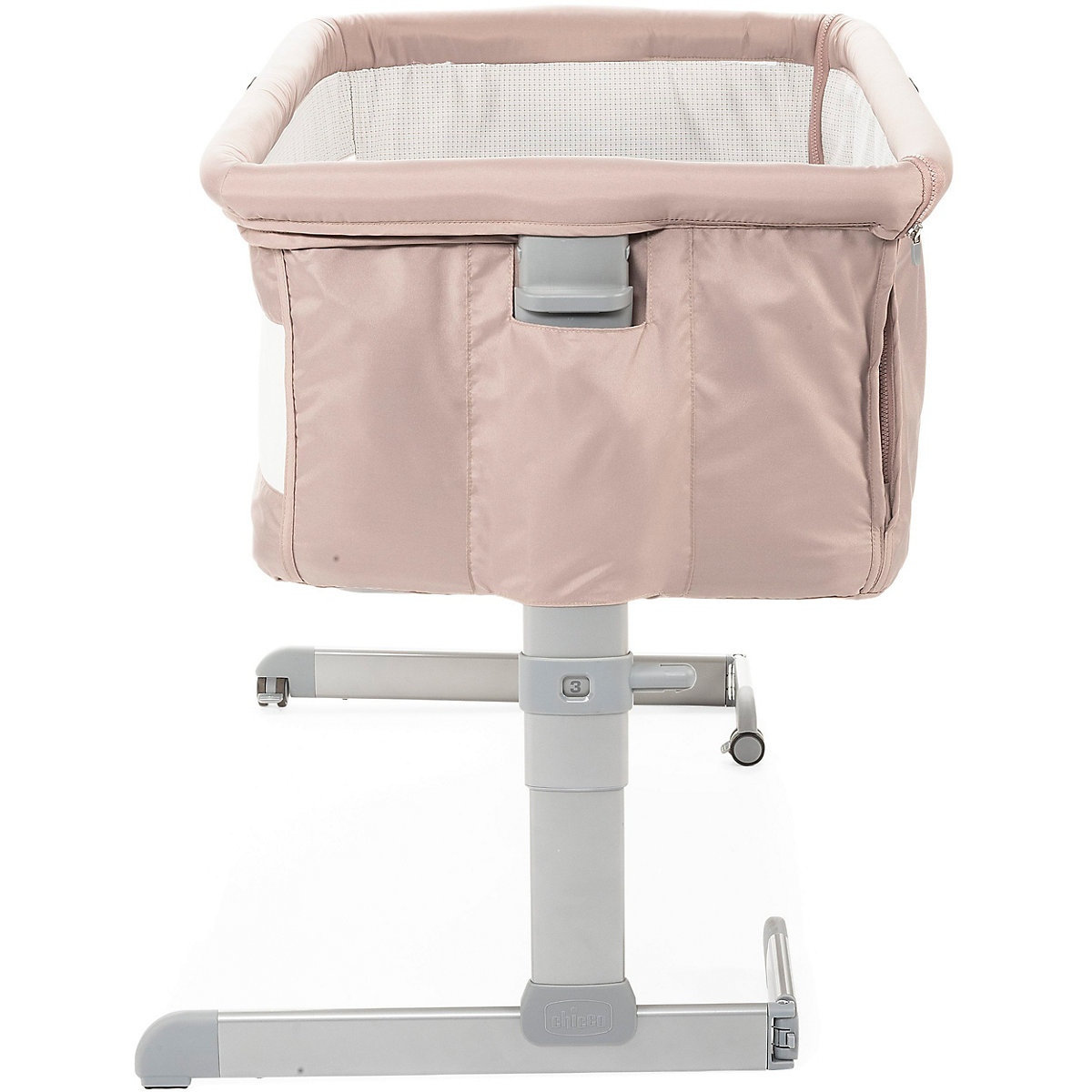 Beistellbettchen Next2Me mit 2 Rollen, beige
