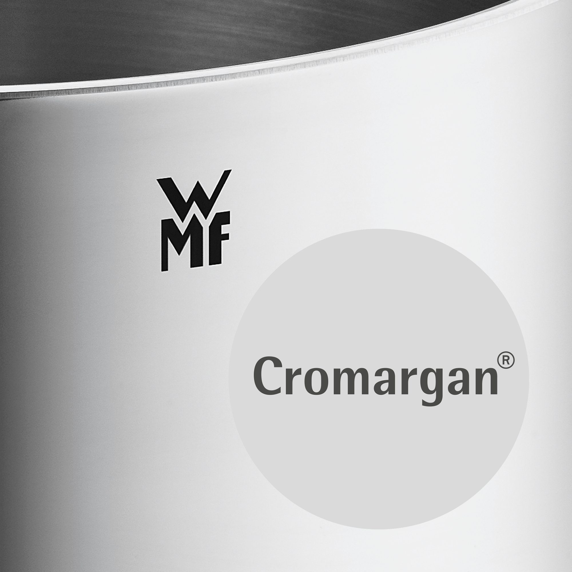 WMF Fleischtopf SELECTit!, Cromargan® Edelstahl Rostfrei 18/10 (20 cm), mit Glasdeckel, inkl. Induktion, 3,3l, gebürsteter Cromargan Edelstahl